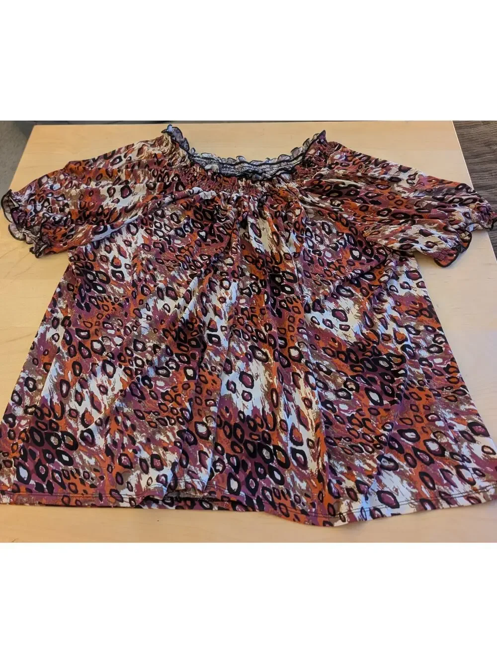 🏖️Women's 3X Notations Blouse - Picture 1 of 4